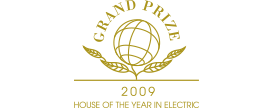 HOUSE OF THE YEAR IN ELECTRIC 2009 GRAND PRIZE ロゴ