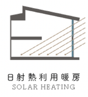 日射熱利用暖房 SOLAR HEATING