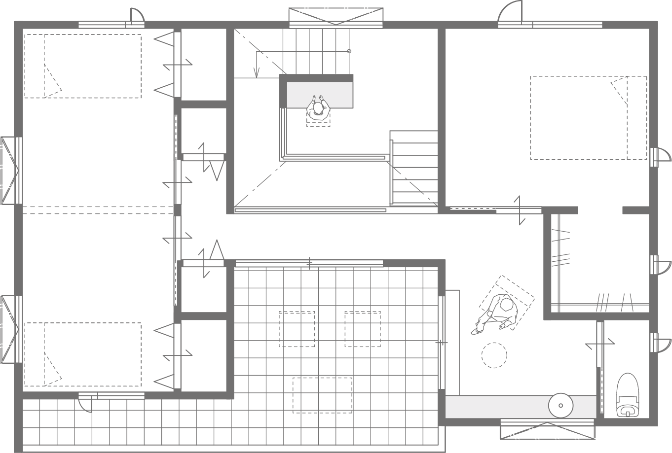 2F 間取り図